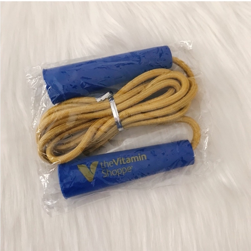 The Vitamin Shoppe Blue and Yellow Jump Rope